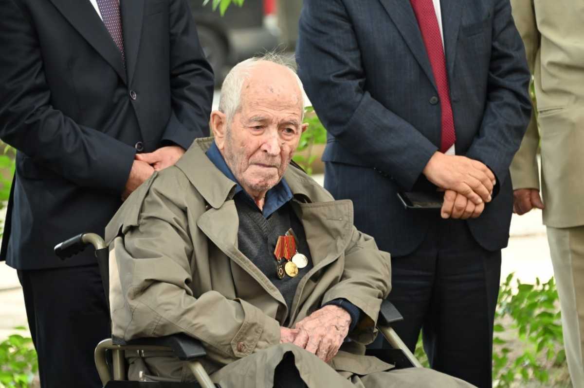 Ветерана Великой Отечественной войны поздравили со 101-летием в Семее