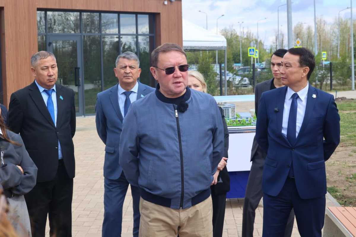 Кумар Аксакалов: «Еще одна фишка Костанайской области – большое количество парков и скверов»