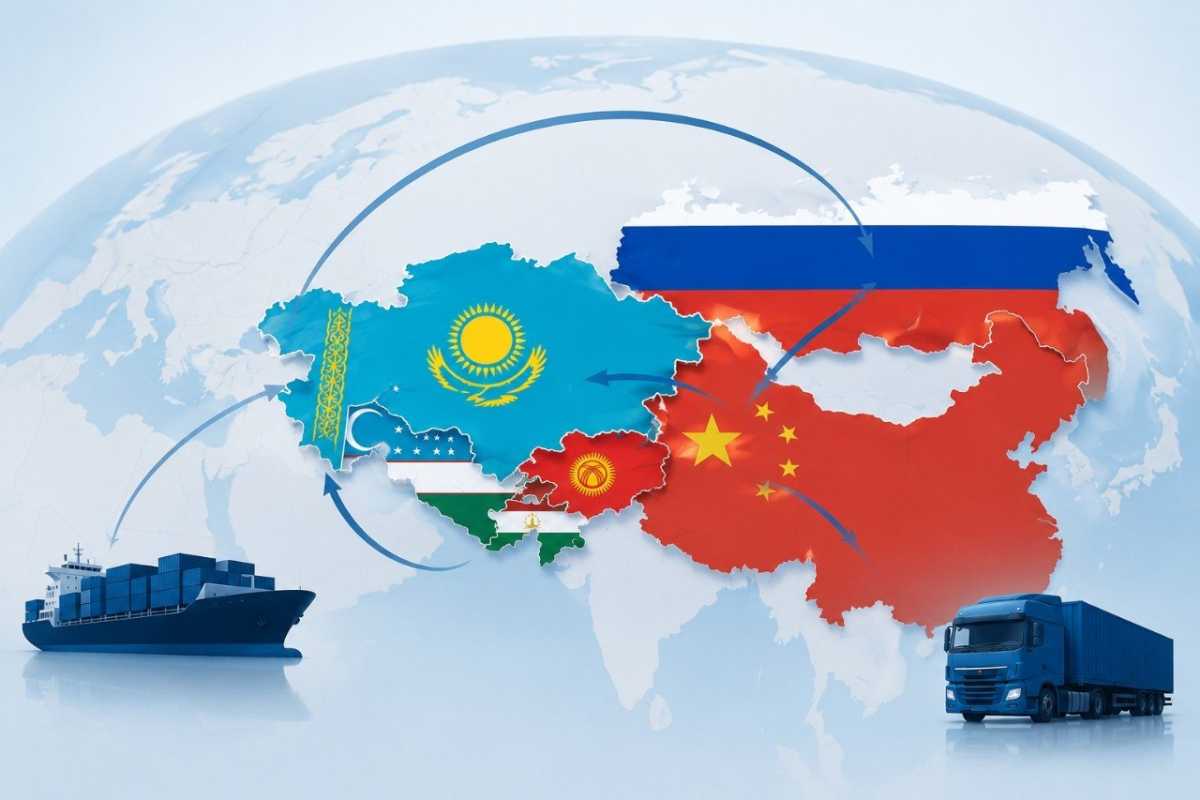 Товарооборот Казахстана со странами ШОС достиг 72,6 млрд долларов
