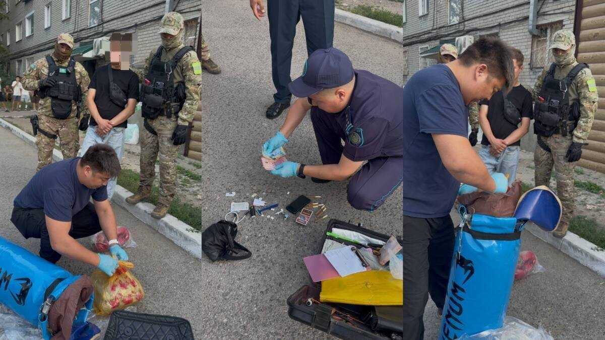 Марихуана в боксёрской груше: 29-летнего мужчину задержали в Костанае