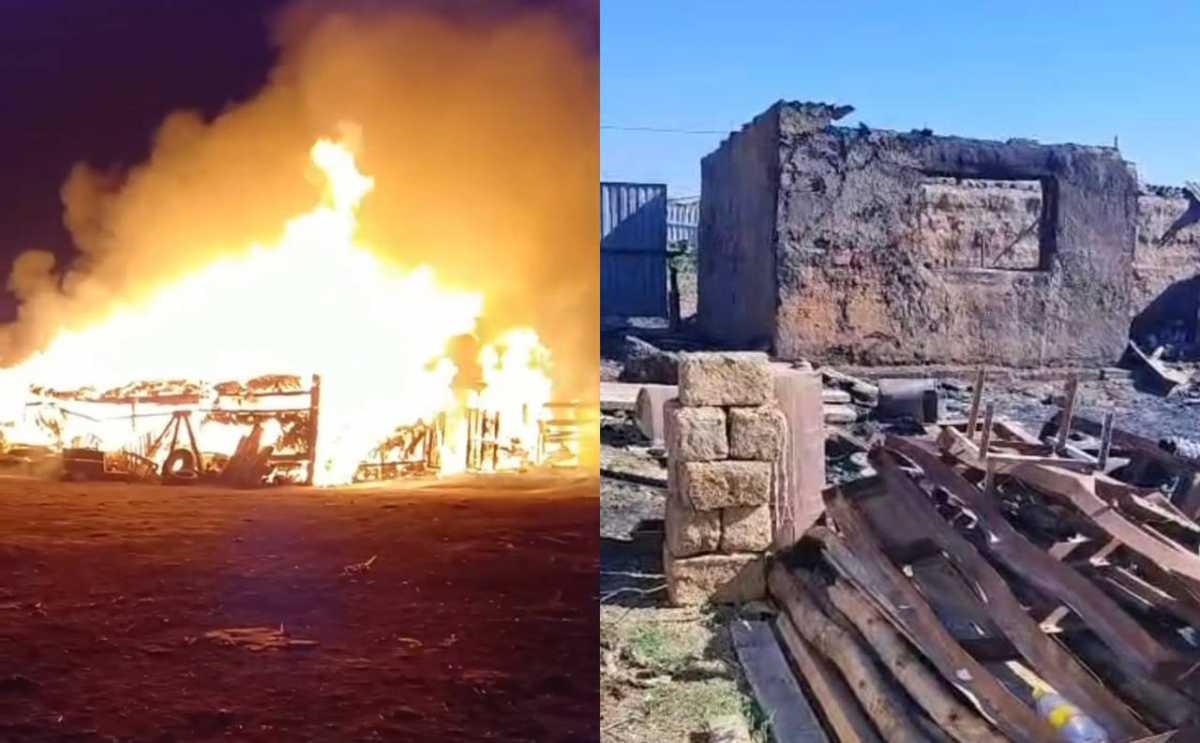 Полицейский спас спящую семью от пожара в ЗКО