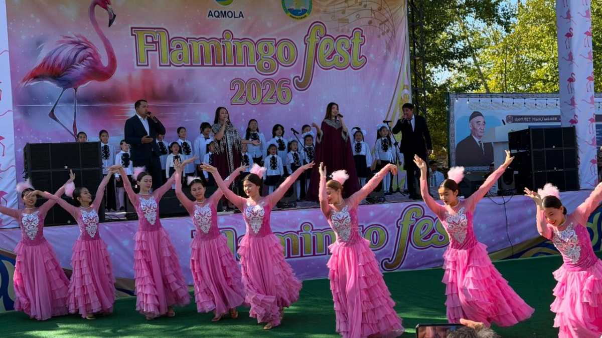 В Акмолинской области начался второй культурно-туристический фестиваль Flamingo Fest
