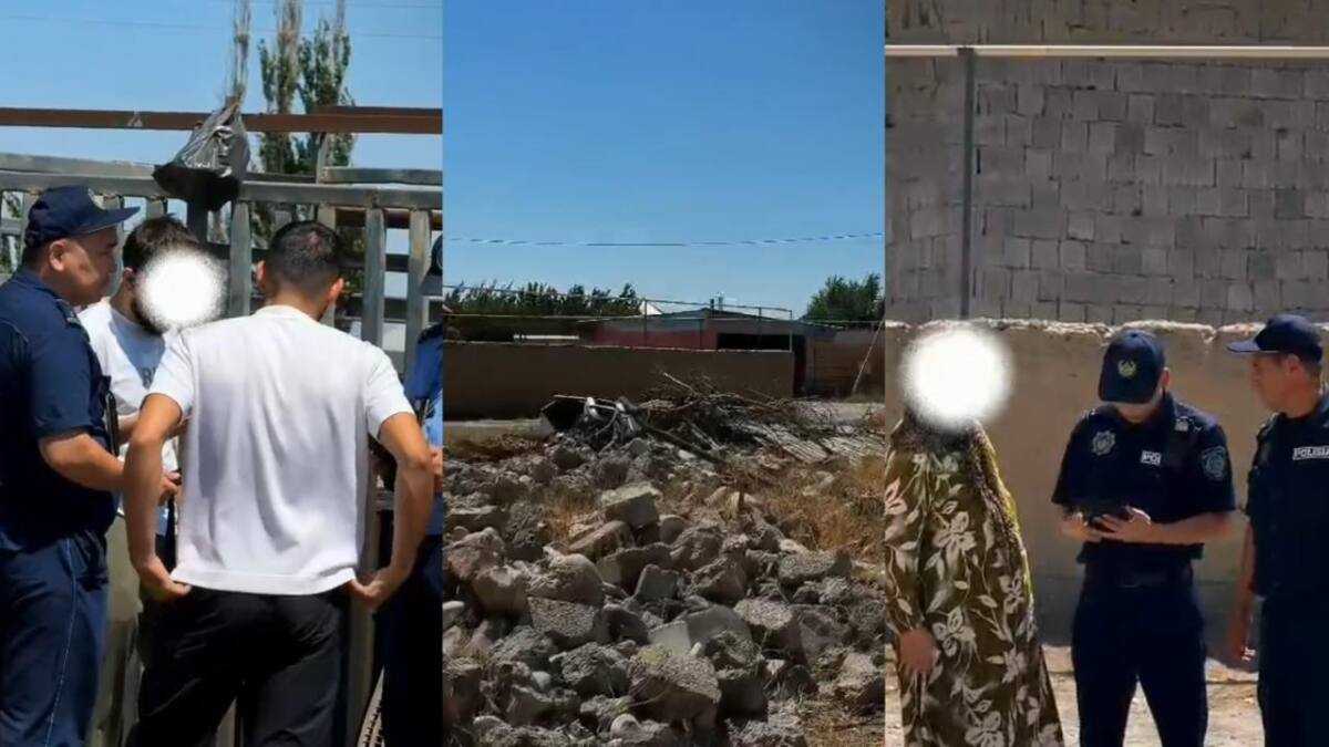 Полицейские выявили около 70 нарушений правил благоустройства в Туркестане