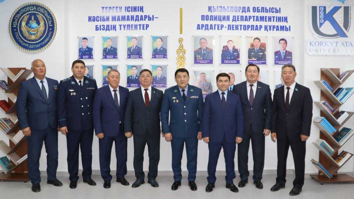 Новая аудитория для будущих юристов открылась в Кызылординской области