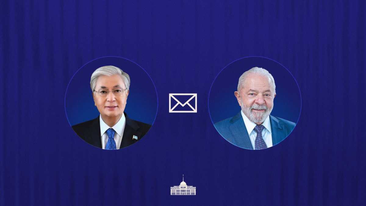 Токаев направил поздравительную телеграмму президенту Бразилии