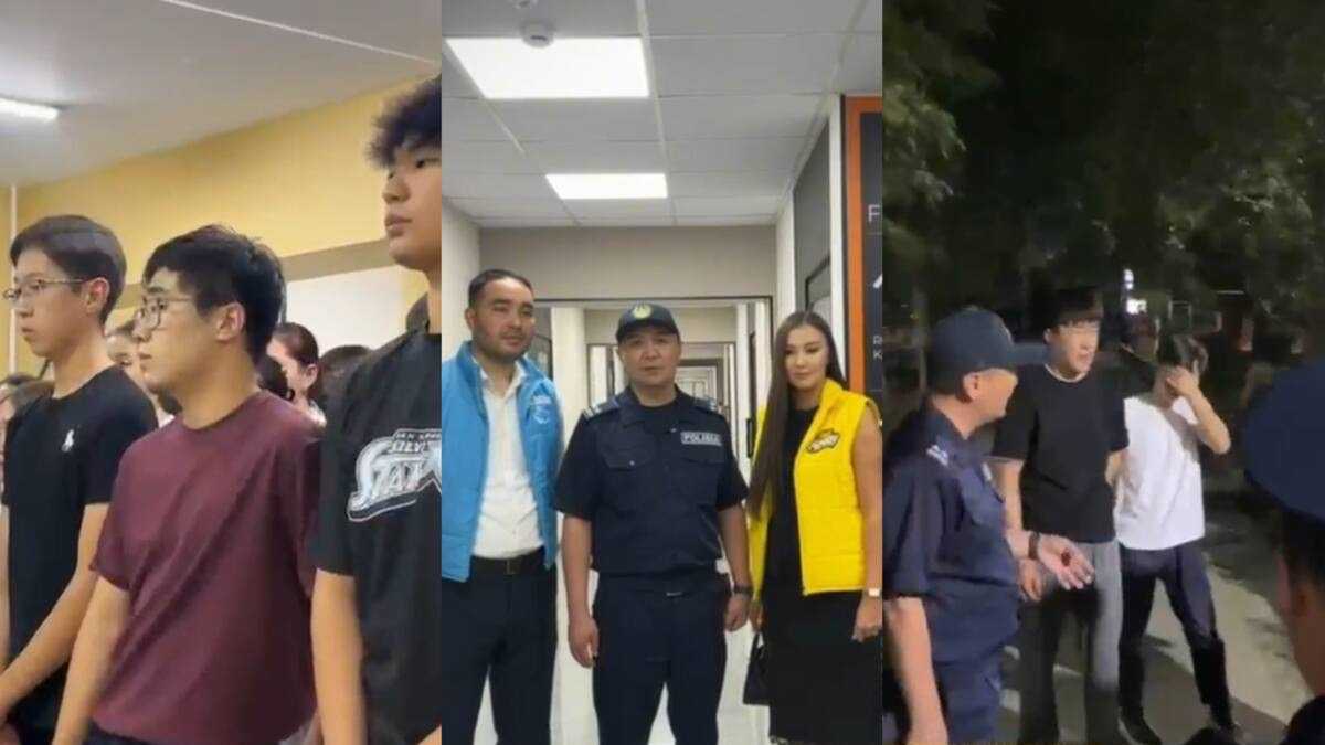 Полиция проверила студенческое общежитие в Алматы