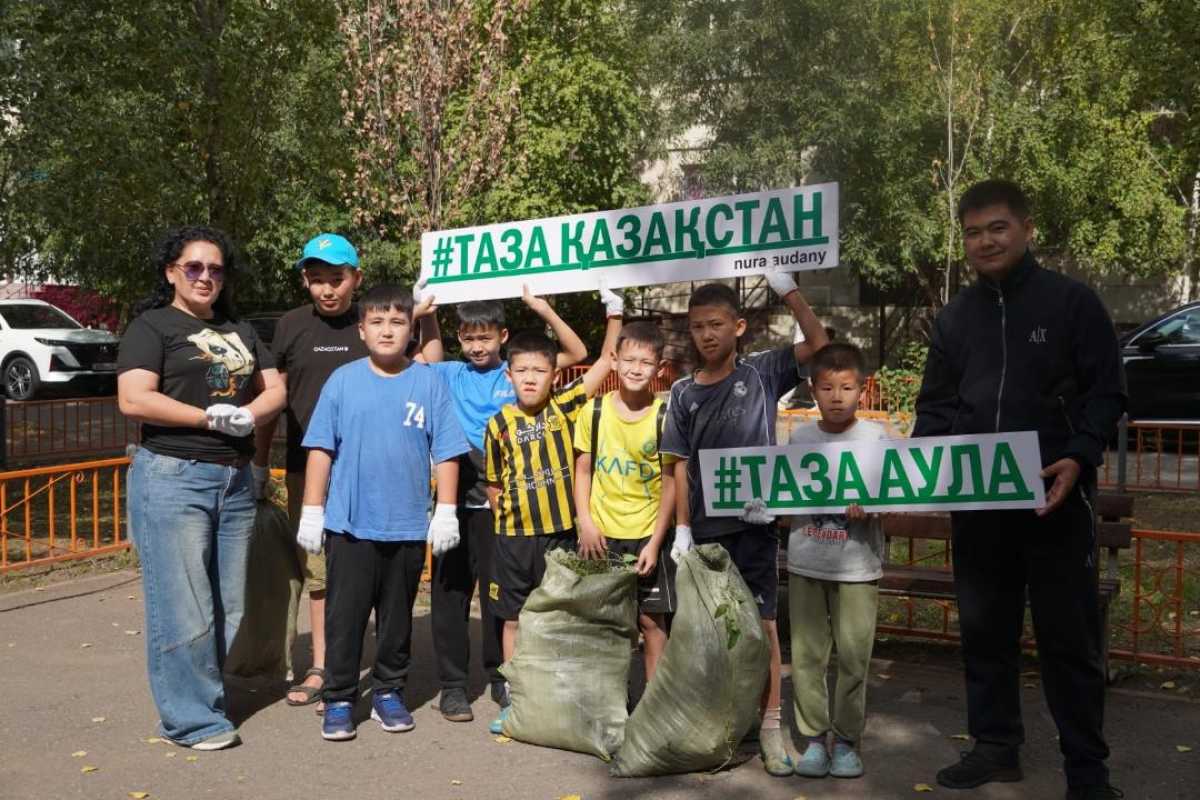 Масштабный экологический месячник «Таза Қазақстан» начался в Астане
