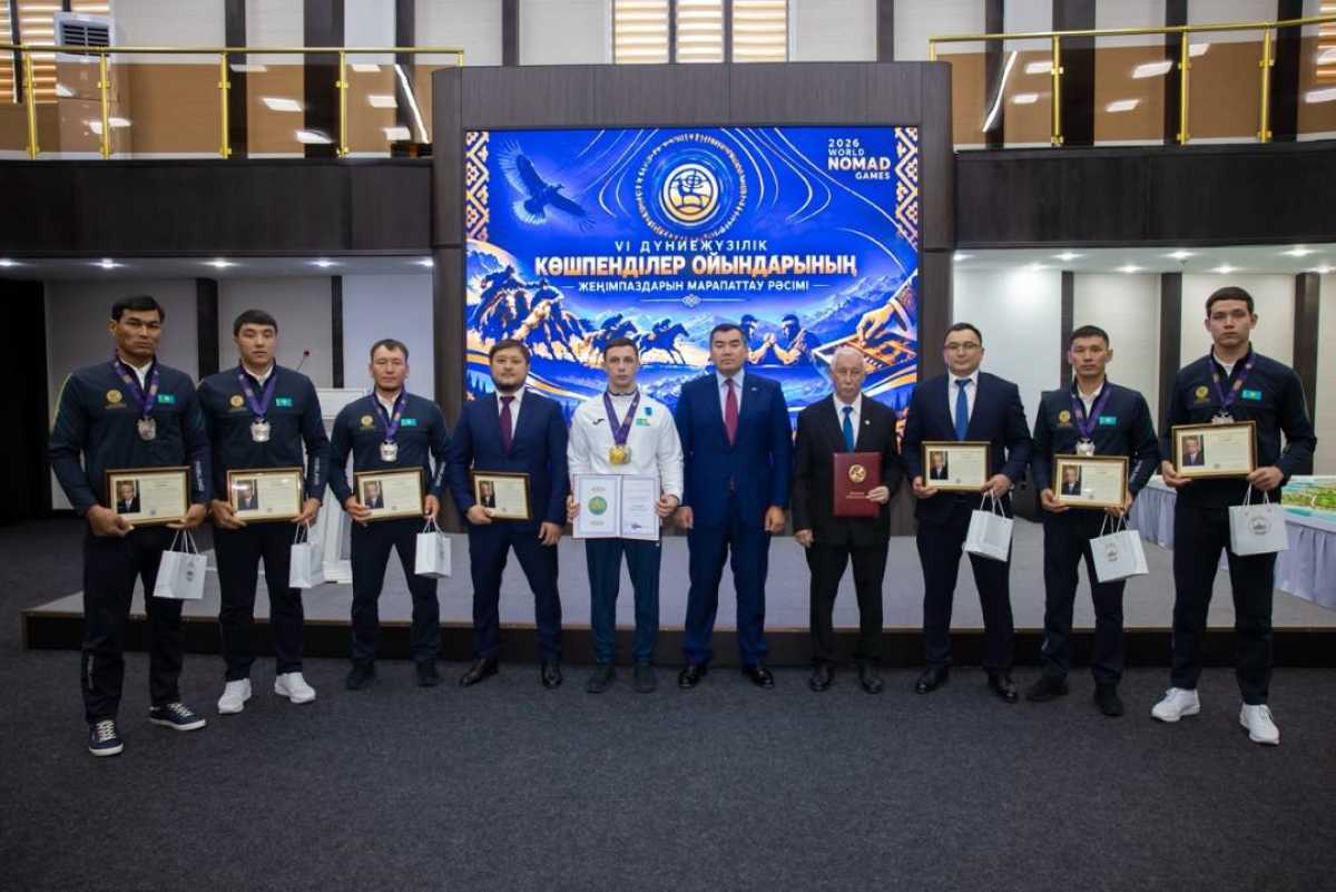 Аким Алматинской области наградил победителей и призёров VI Всемирных игр кочевников