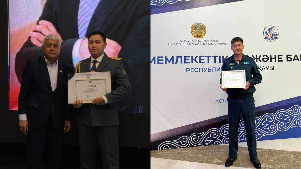 Офицеры Национальной гвардии стали призерами двух республиканских конкурсов