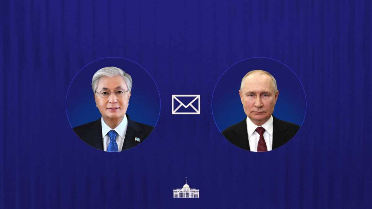 Токаев поздравил Путина с успешным проведением выборов в Госдуму