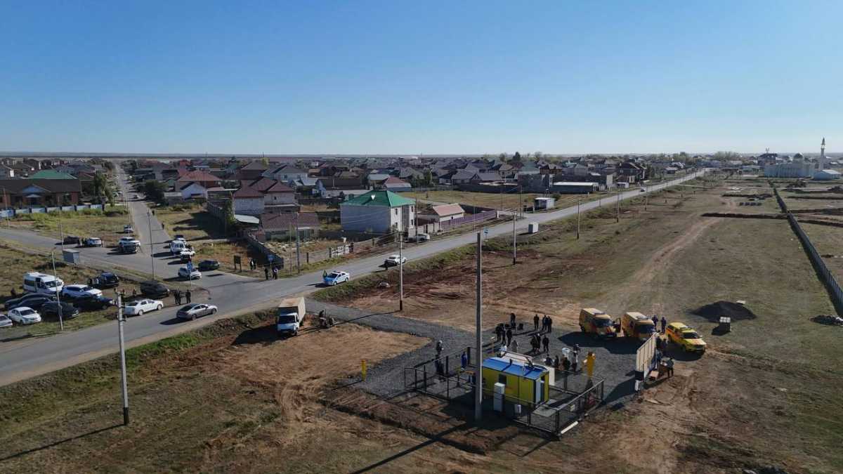 Более 700 абонентов получили доступ к газу в селе под Астаной