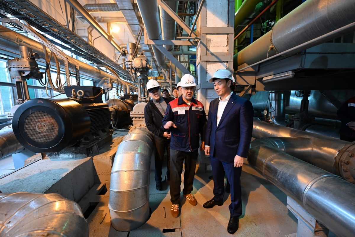 Дархан Сатыбалды проверил готовность объектов теплоснабжения Алматы к отопительному сезону