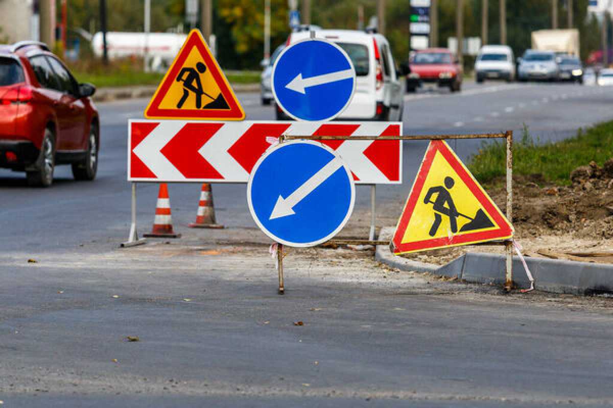Движение на двух перекрёстках Астаны перекроют на ночь