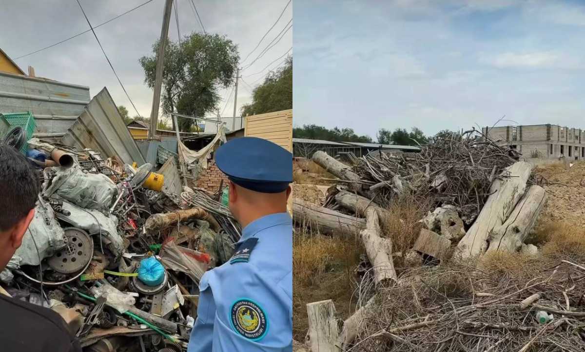 Стихийные свалки и загрязнение территорий: более 8 тысяч нарушений выявили в Алматы