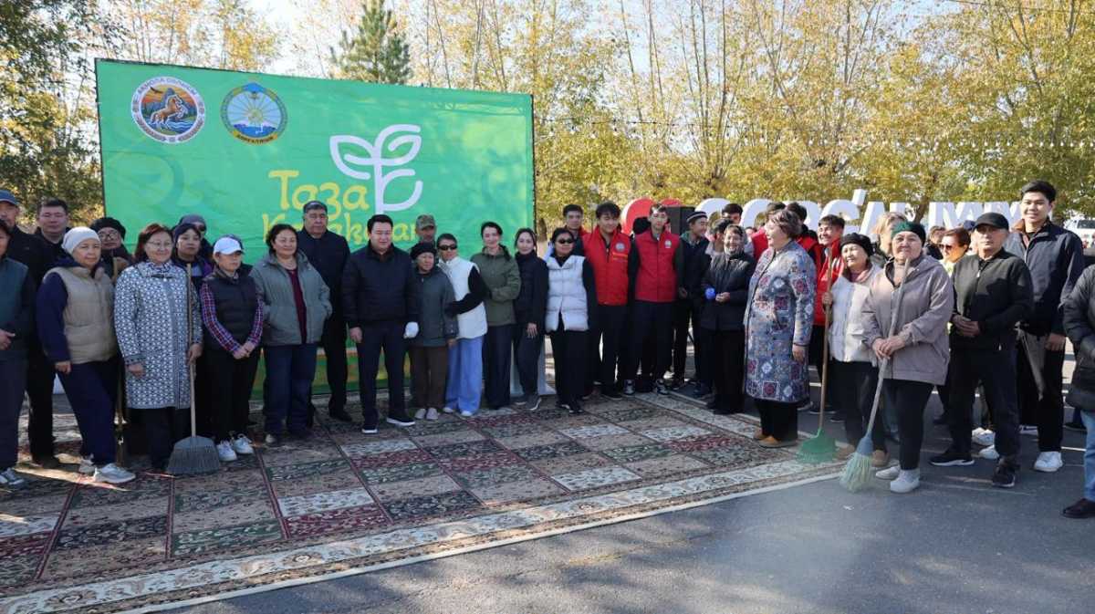 В Акмолинской области прошли мероприятия в рамках республиканской экологической акции «Таза Қазақстан»