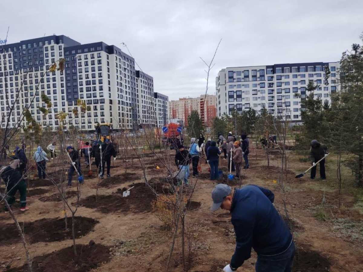 Масштабный экологический месячник в Астане: акции чистоты проходят во всех районах столицы