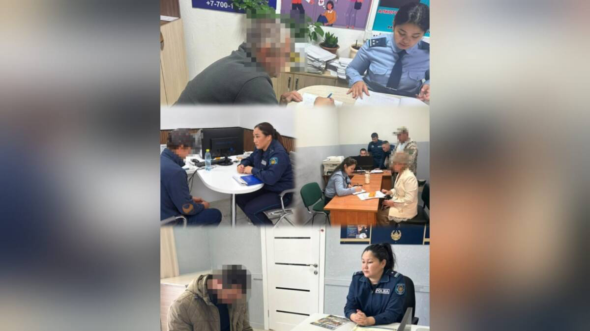 Около 1800 человек арестовали за семейно-бытовые правонарушения в Астане
