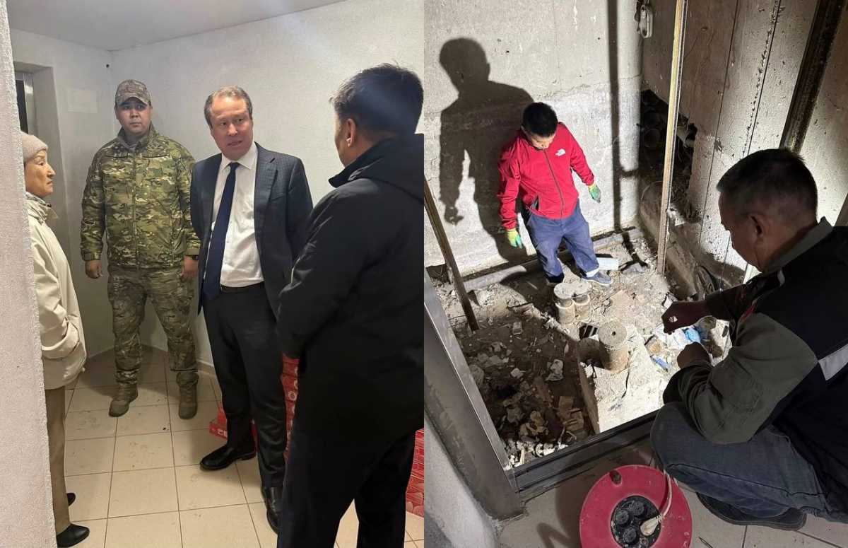 Лифт с людьми упал в Атырау: есть пострадавшие