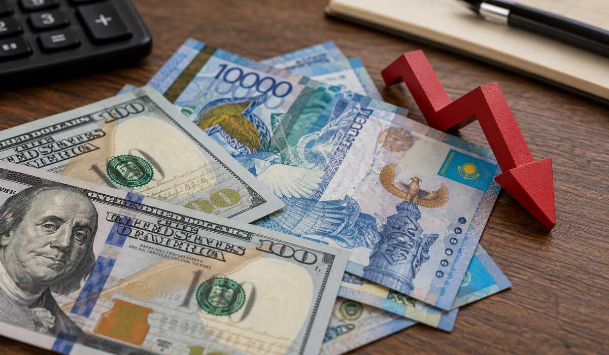 Доллар резко подешевел в Казахстане