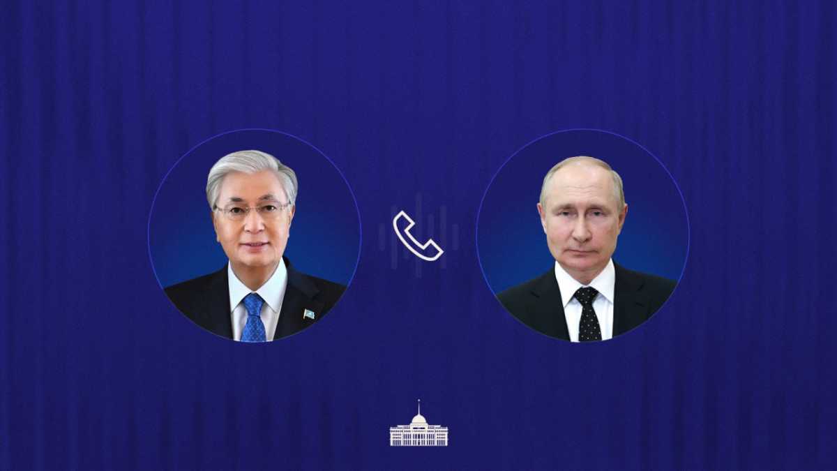 Токаев поздравил Путина с днём рождения