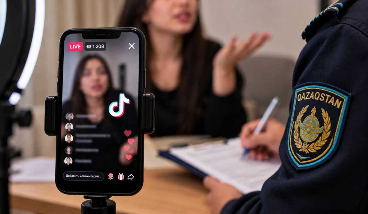 Прямой эфир в TikTok закончился штрафом для жительницы Талдыкоргана