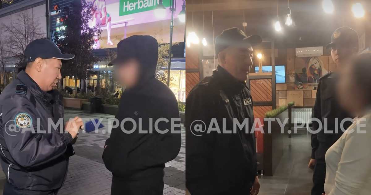Десятки нарушений выявили во время ночных рейдов в Алматы: в полиции рассказали подробности