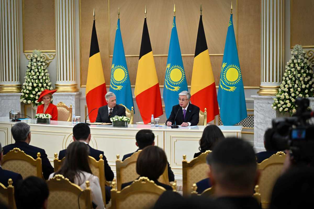 Токаев оценил итоги переговоров с королём Бельгии