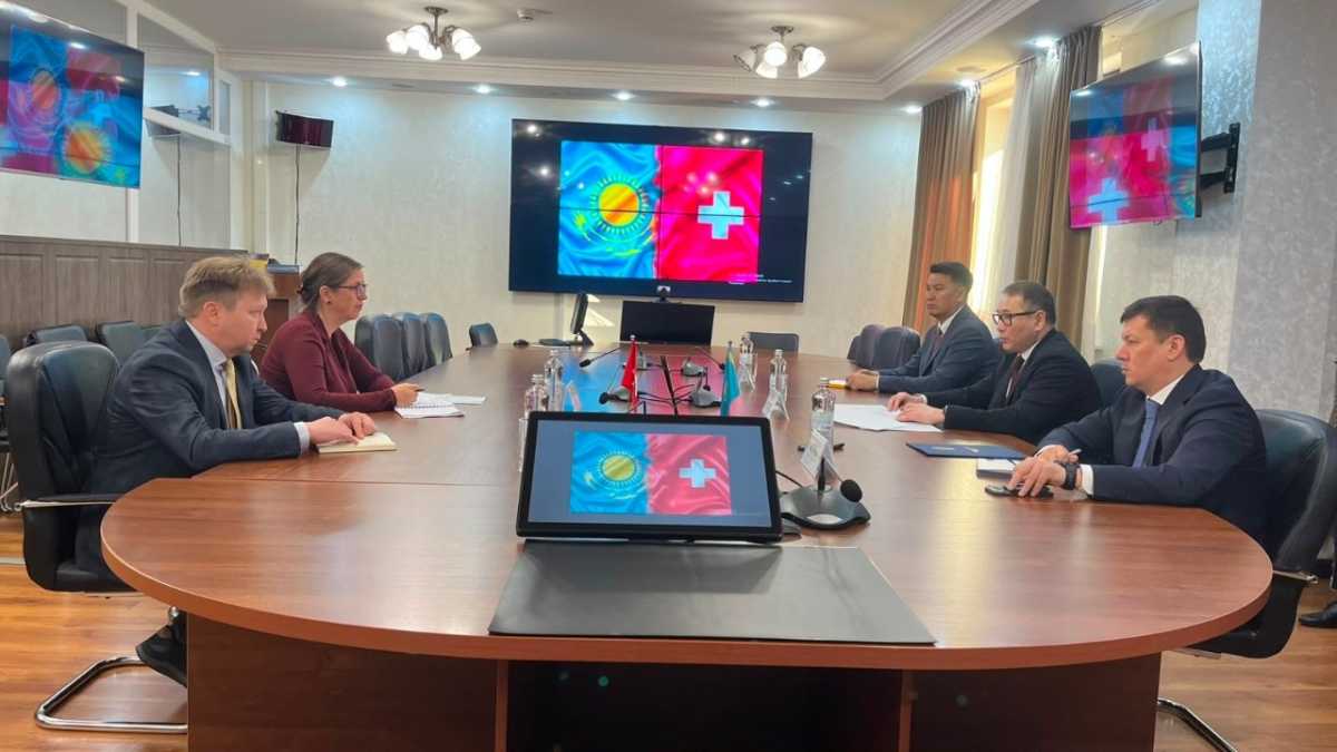 Казахстан намерен увеличить экспорт переработанной продукции в Швейцарию