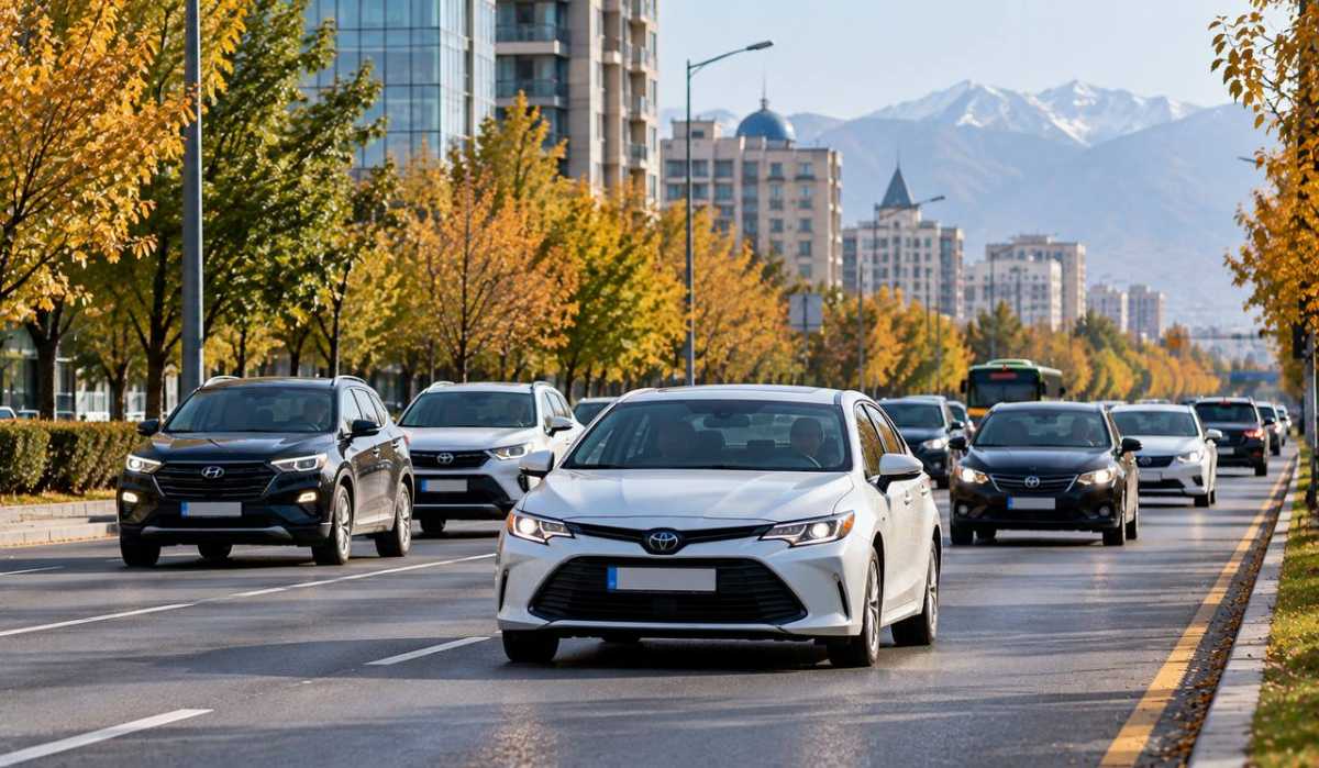 Более 170 тысяч автомобилей поставили на учёт в Казахстане за месяц
