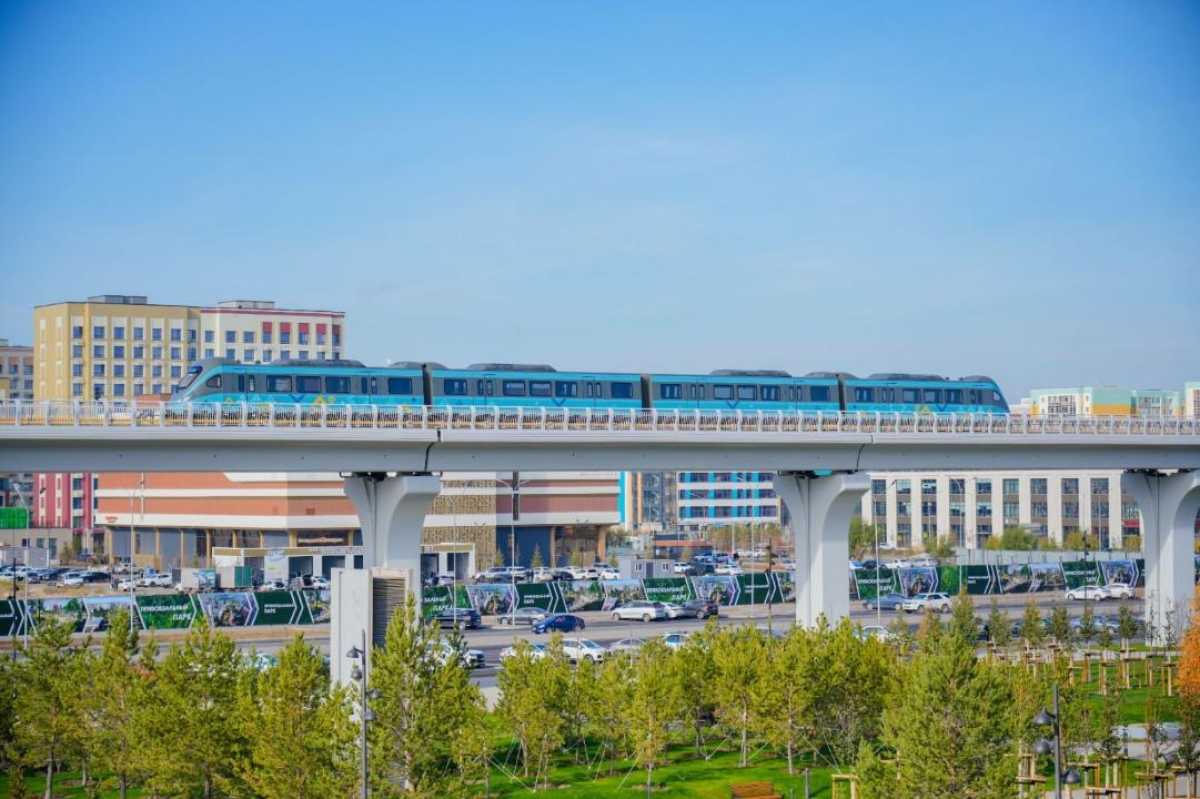 Аким Астаны рассказал о ходе строительства второй очереди LRT