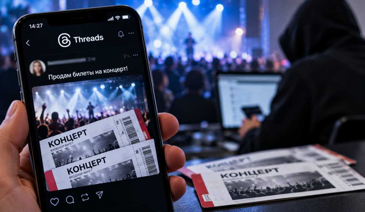 Объявления в Threads: мошенничество с концертными билетами расследуют в Астане