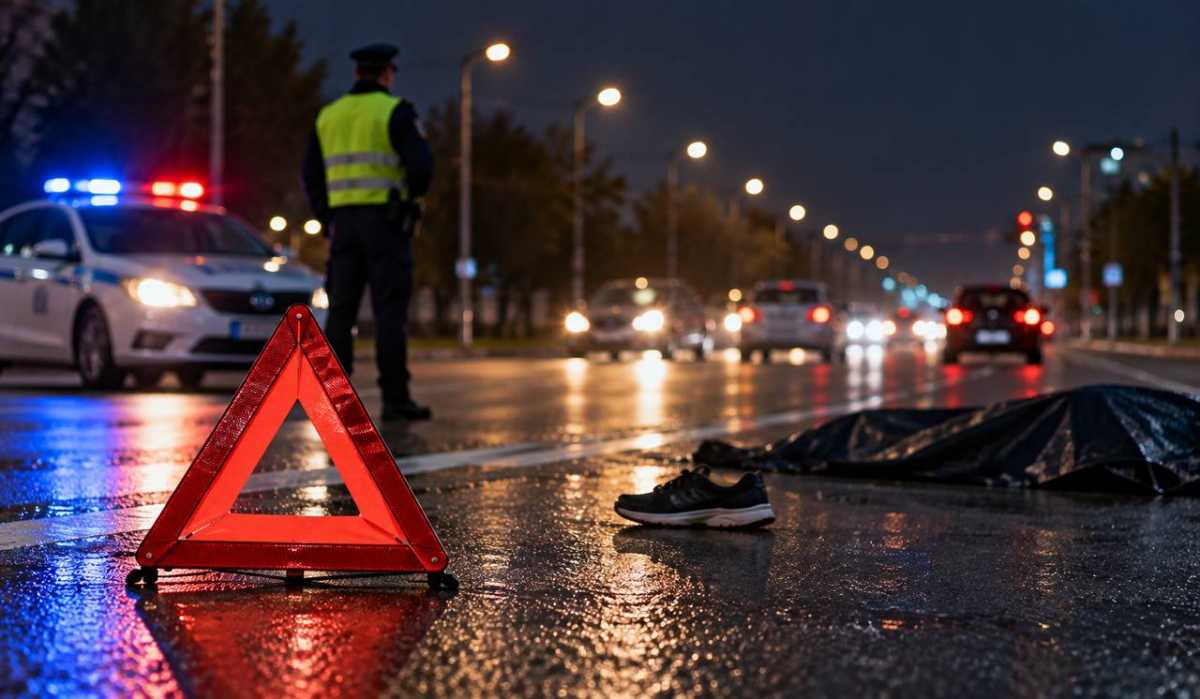 Мужчину насмерть сбили в Кокшетау: водитель скрылся с места ДТП