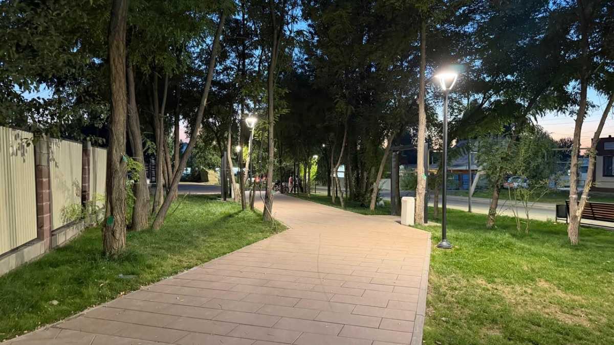 В алматинском микрорайоне Шанырак-1 появился новый сквер в рамках «Бюджета народного участия»