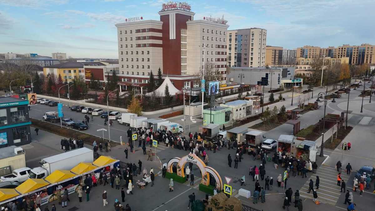 Более 250 тонн продукции представили на сельскохозяйственной ярмарке в Кокшетау