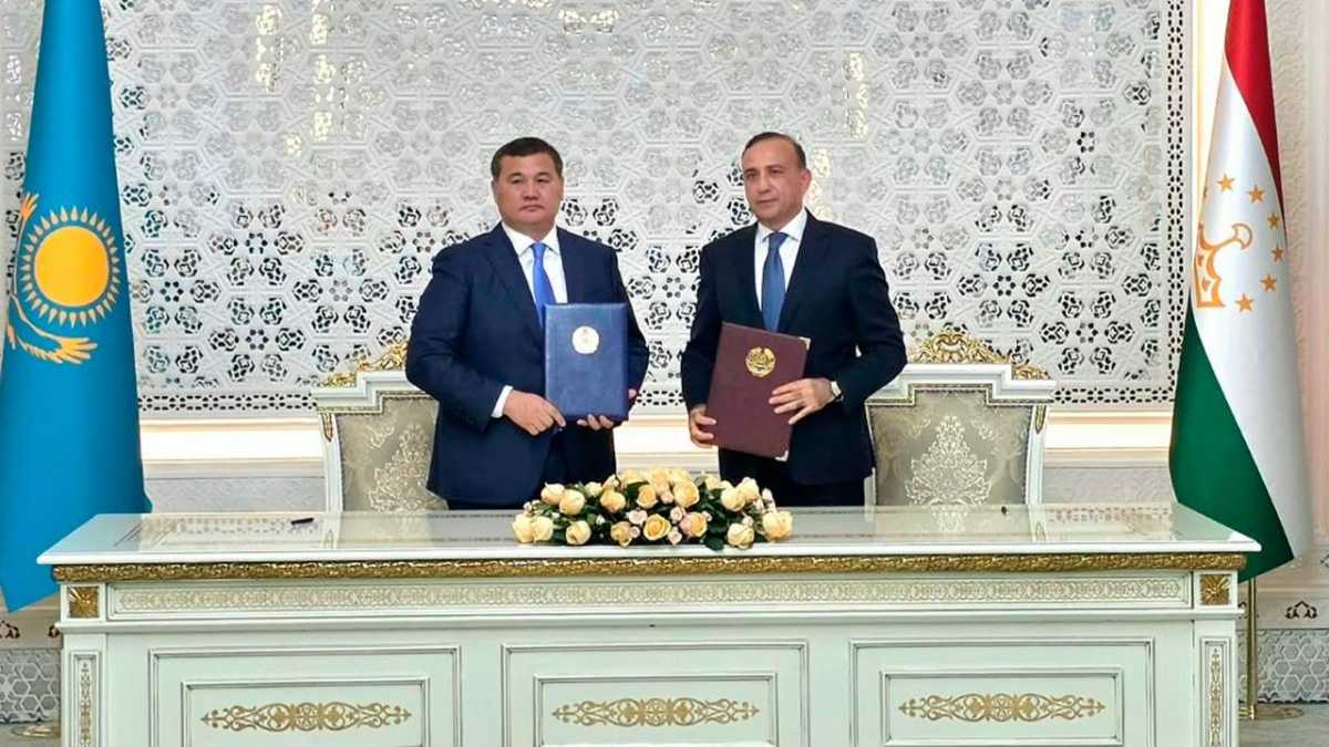 Товарооборот Казахстана и Таджикистана вырос на четверть и достиг 1,1 млрд долларов