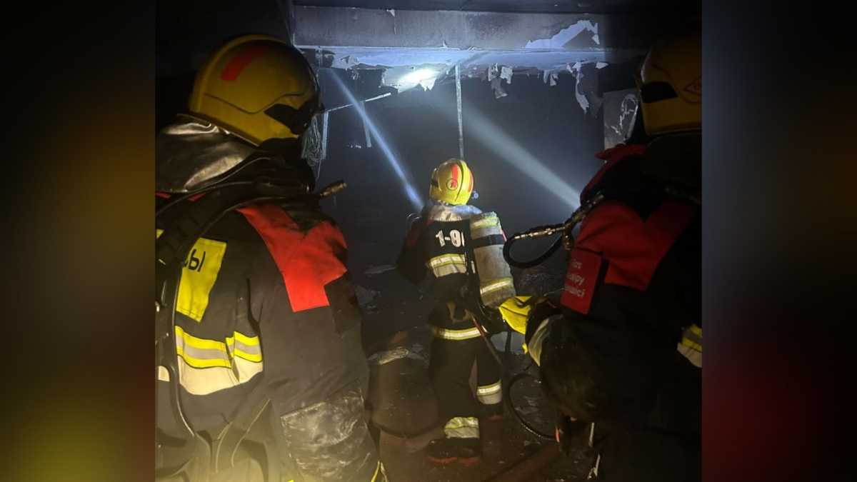 Пожар в сауне произошёл в Конаеве