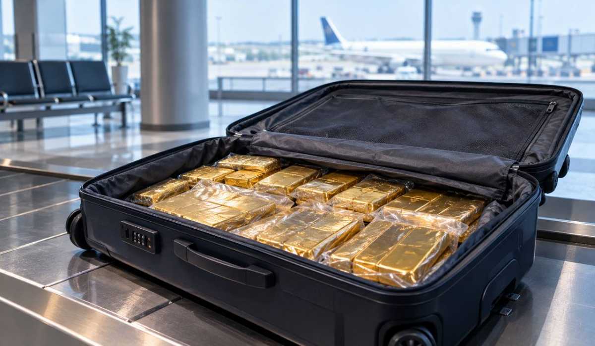 Золото на 228 млн тг пытались вывезти из Шымкента в Турцию