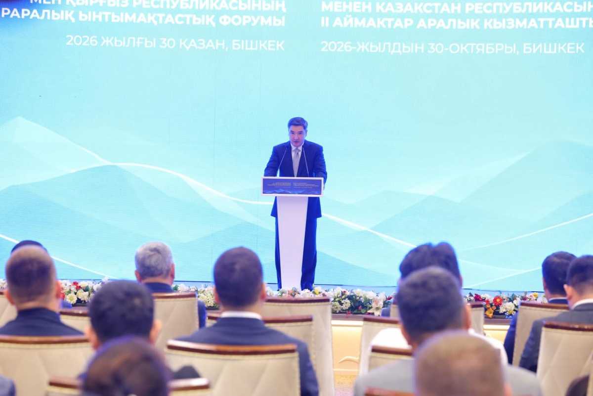 Товарооборот Казахстана и Кыргызстана вырос на 33% и достиг 2,4 млрд долларов